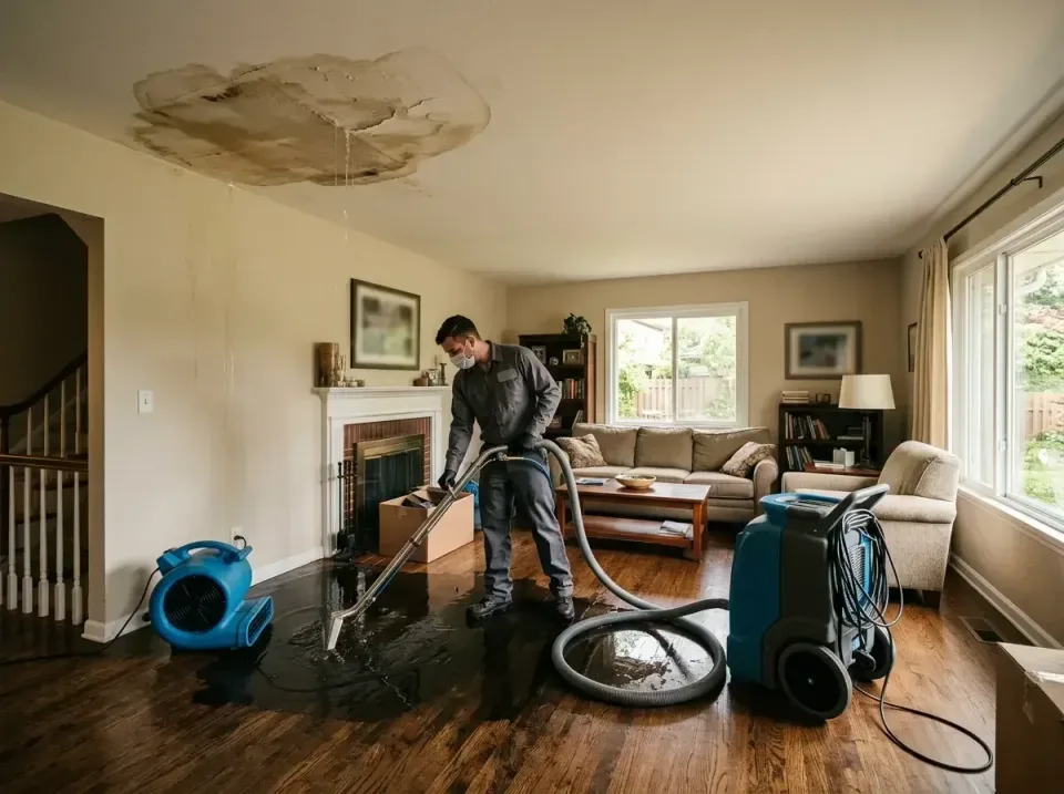 attic-pipe-burst-ceiling-drip-008 — frequently asked questions, Water Damage Restoration & Carpet Care in The Acreage, FL